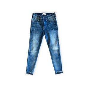 Madewell blue jeans denim 9" high rise skinny Size 27
